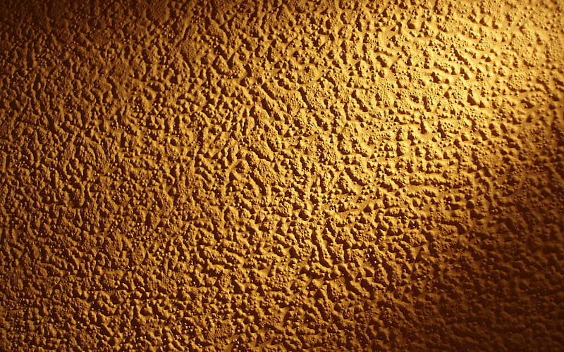 yellow wall background yellow plaster, stone textures, grunge backgrounds, stone wall, yellow backgrounds, yellow stone, HD wallpaper