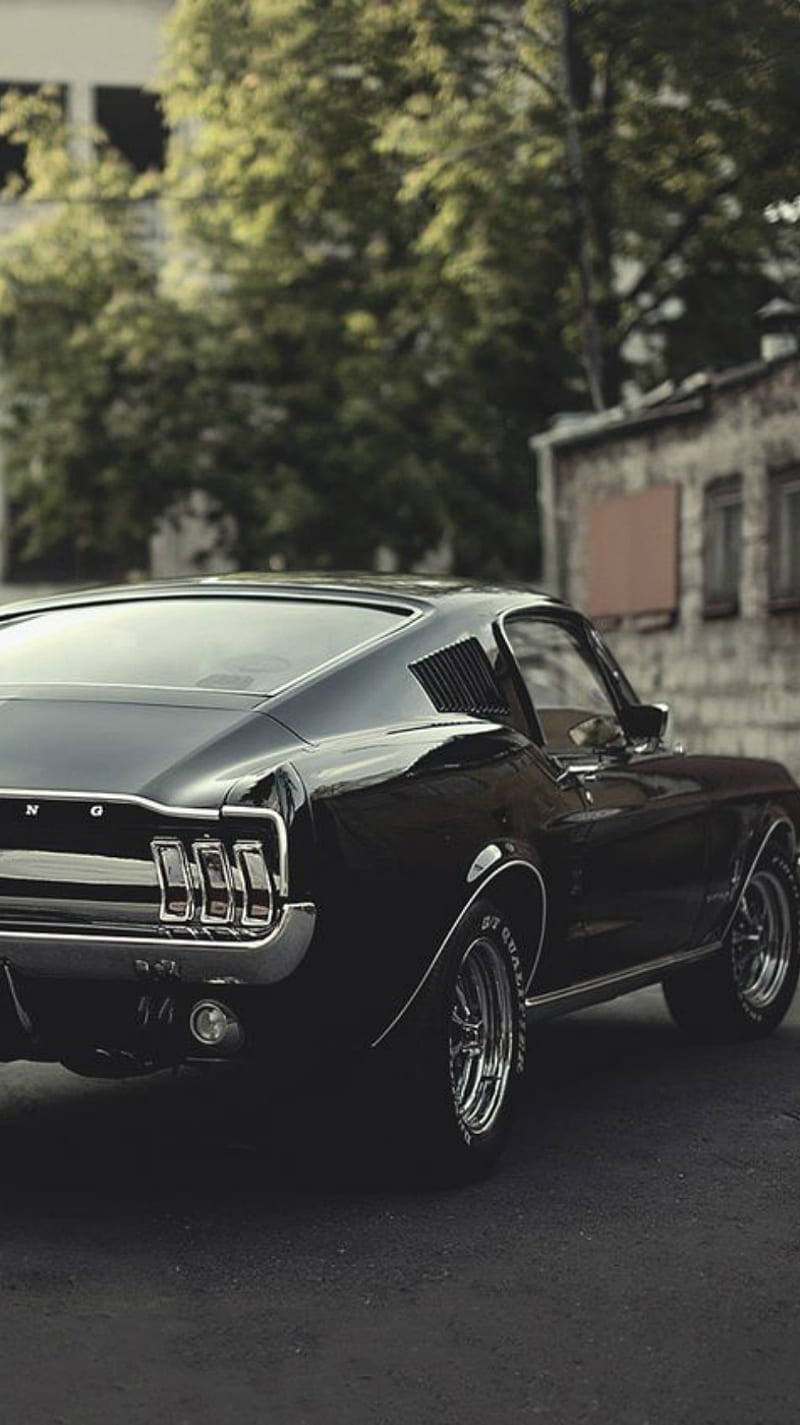 Ford Mustang, car, classic, HD phone wallpaper