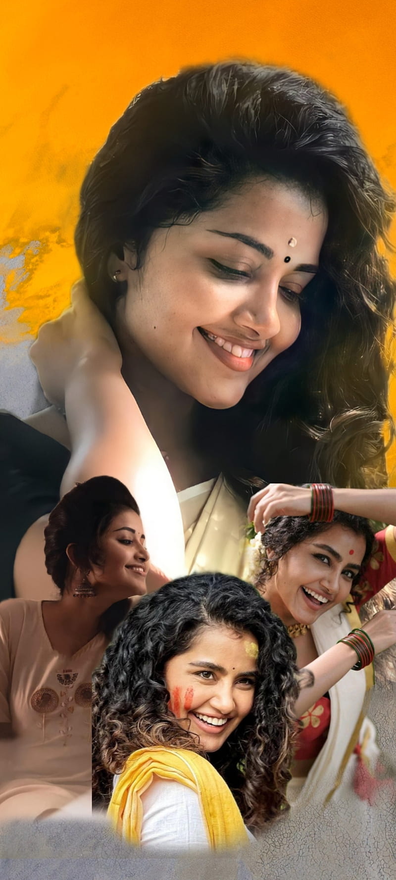 Anupama Parameshwaran, actress, cdp, Tollywood, HD phone wallpaper