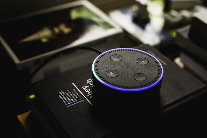 Amazon Echo dot, HD wallpaper