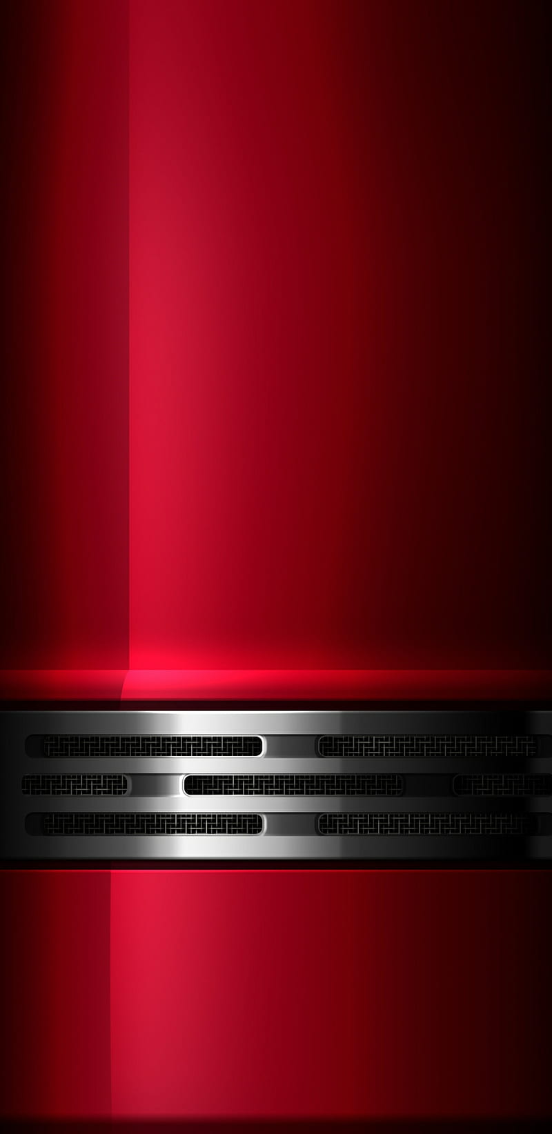 Hermoso rojo, original, red, HD phone wallpaper