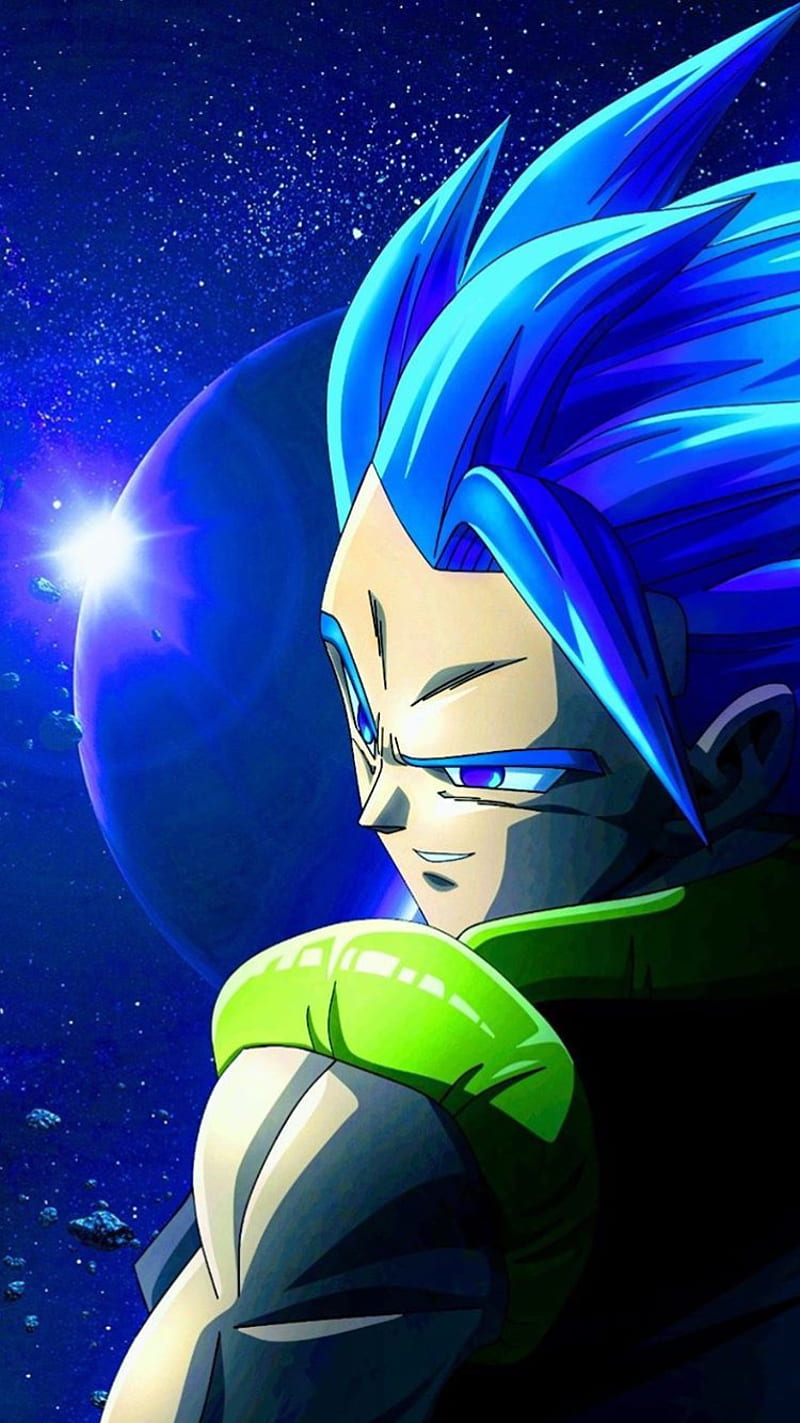 Gogeta blue, dragon, ball, super, broly, ssgss, saiyan, HD phone