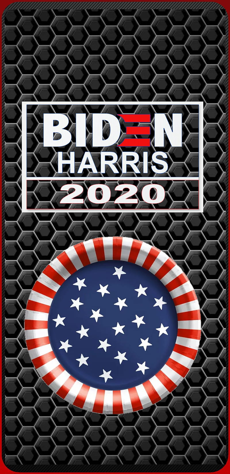 Biden, 2020, harris, stars and stripes, HD phone wallpaper