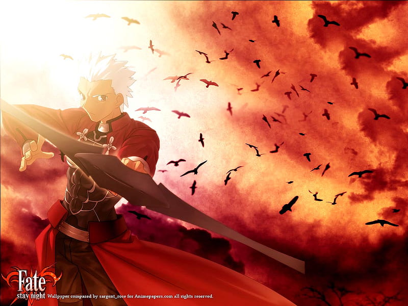 archer, unlimited blade works, fate stay night, HD wallpaper