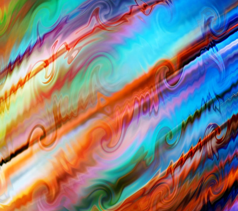 Rainbow Splash, 2012, galaxy, iphone5, spiral design, HD wallpaper