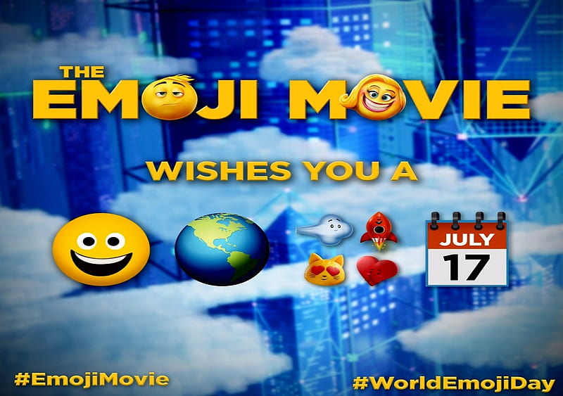 Happy World Emoji Movie, Entertainment, Happy, Movie, World, Emoji, HD wallpaper
