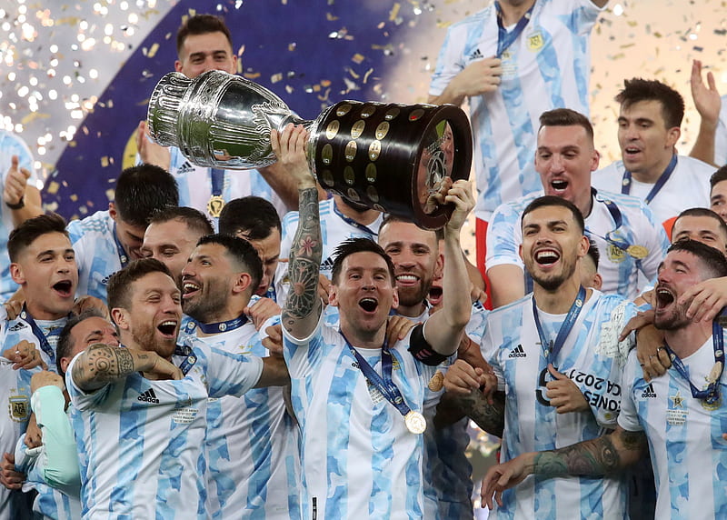 Argentina Copa América Champions 2021, HD wallpaper