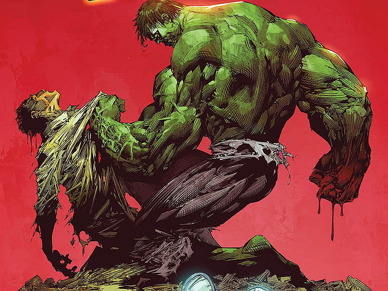 Hulk, art, comic, ew, HD wallpaper