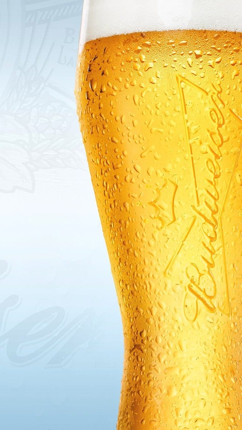 cold beer, drops, glass, water, yellow, HD phone wallpaper