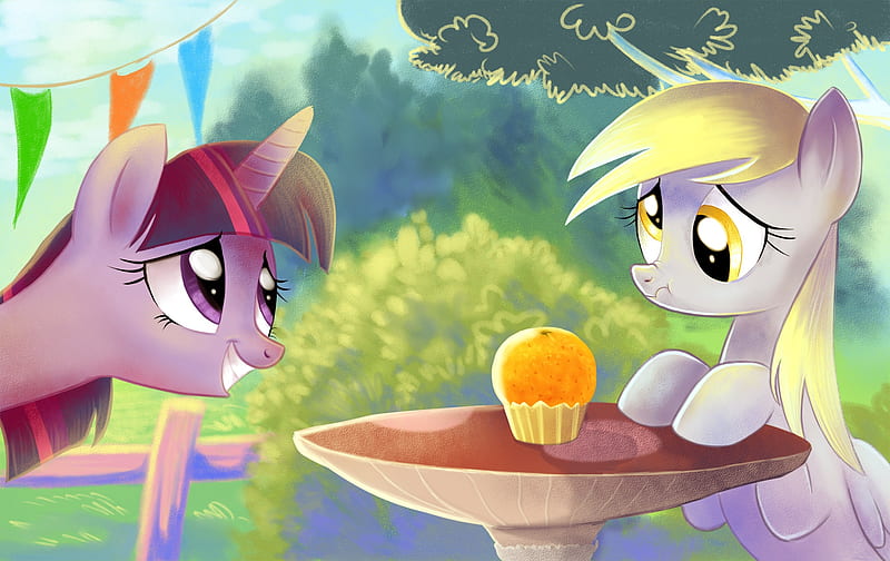 My Little Pony, My Little Pony: Friendship is Magic, Twilight Sparkle,  Derpy Hooves, HD wallpaper