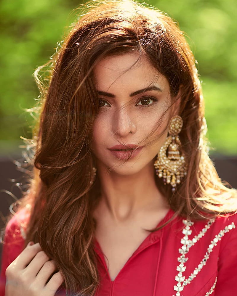 Aamna Sharif, actress, bonito, red, tv, HD phone wallpaper