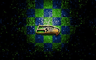 Seattle Seahawks Logo In Green Textile Background HD Seattle Seahawks  Wallpapers, HD Wallpapers