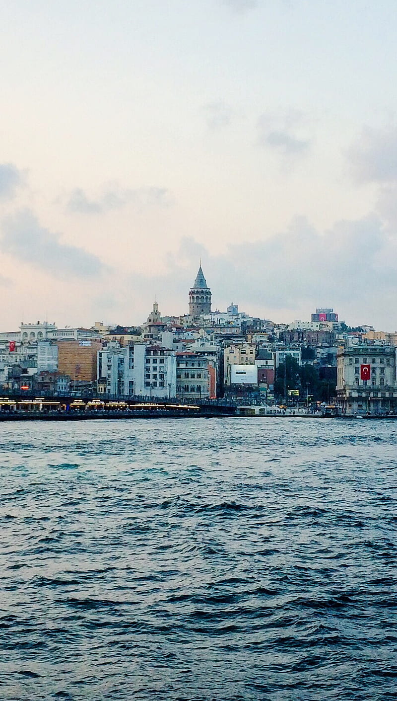 Galata Tower, eminonu, galata kulesi, istanbul, sirkeci, turkey, HD phone wallpaper