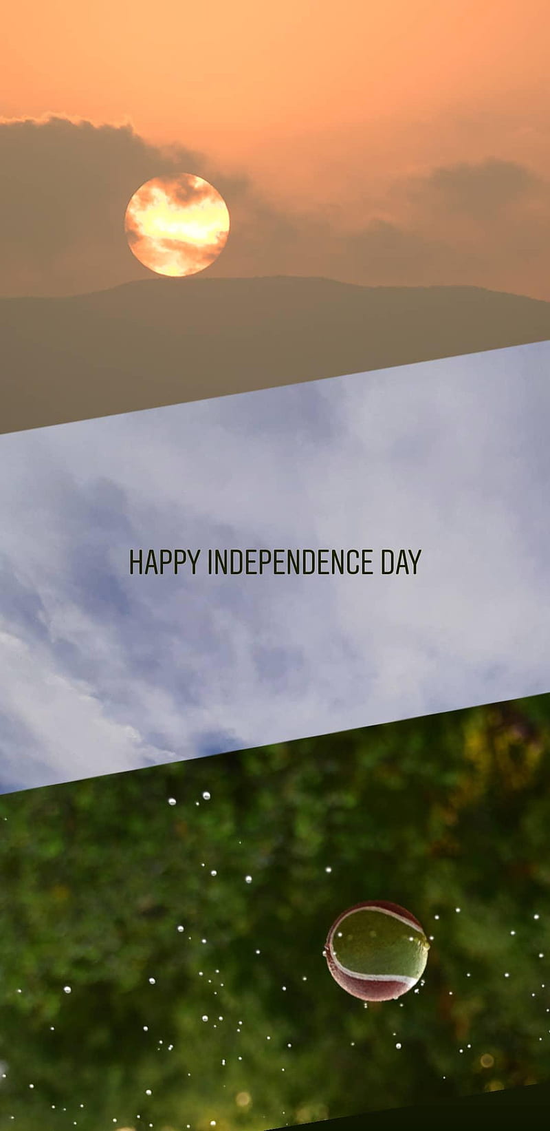 Independence Day, dark, flag, india, indian, moon, moonlight, night, ocean, purple, sky, HD phone wallpaper