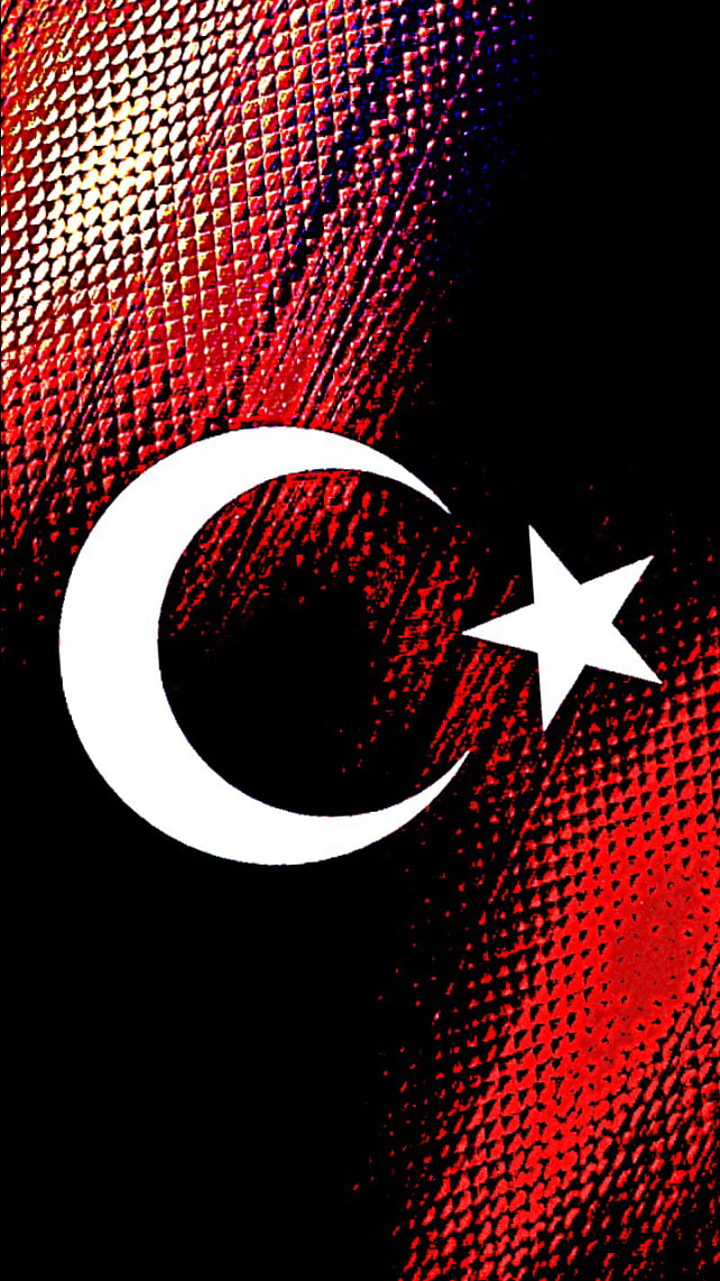 Turkbayragi, sanakurban, seviyoruz, HD phone wallpaper