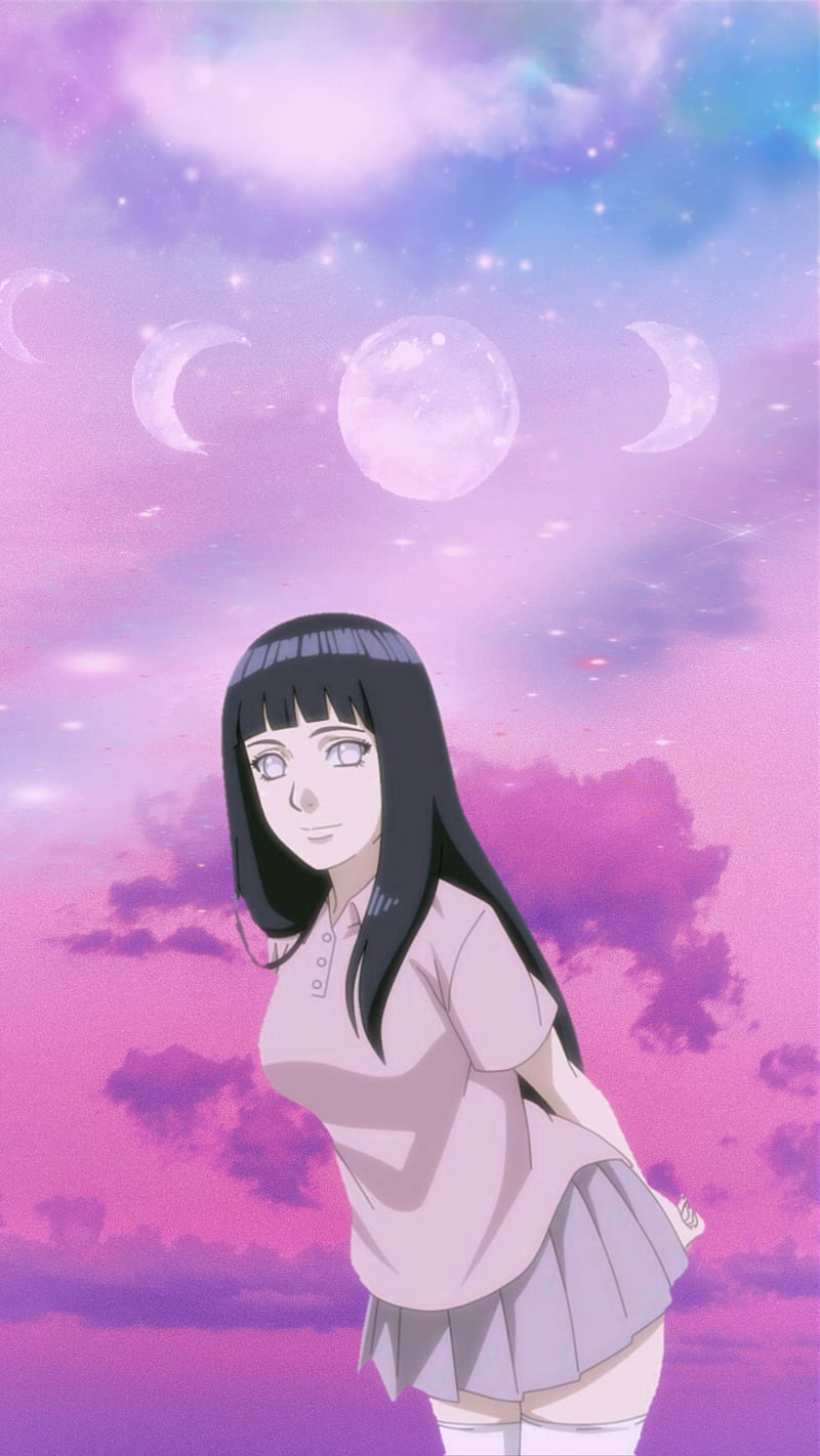 Naruto (anime), Naruto Shippuuden, Hinata Hyūga (Naruto Shippuden), anime  girls, HD phone wallpaper