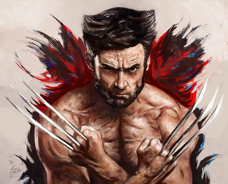 X-Men, The Wolverine, Hugh Jackman, Logan James Howlett, Marvel Comics, Wolverine, HD wallpaper