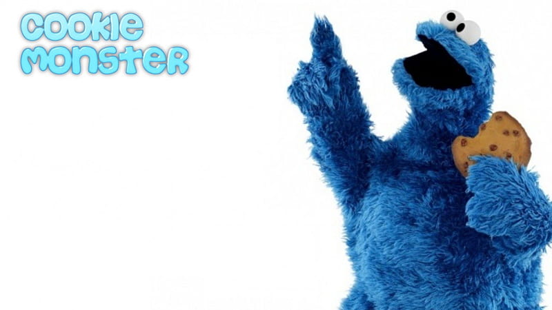 Cookie Monster, cartoons, tv show, sesame street, HD wallpaper
