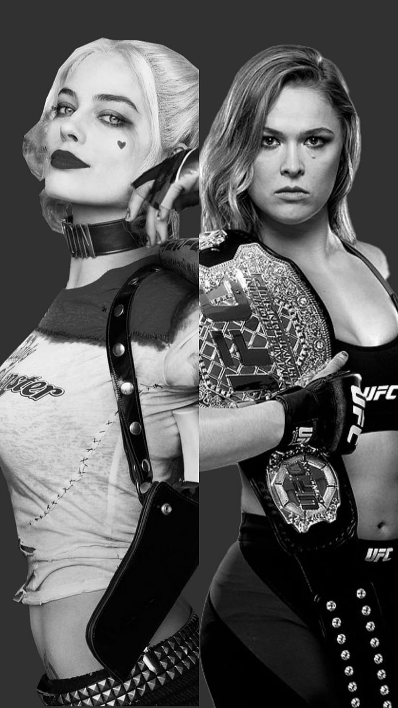 Harley And Ronda Dc Harley Quinn Mma Ronda Rousey Ufc Hd Mobile Wallpaper Peakpx