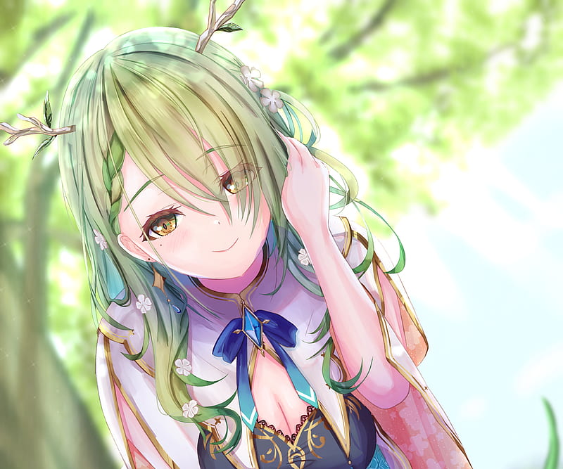 Anime, Virtual Youtuber, Ceres Fauna , Hololive, HD wallpaper
