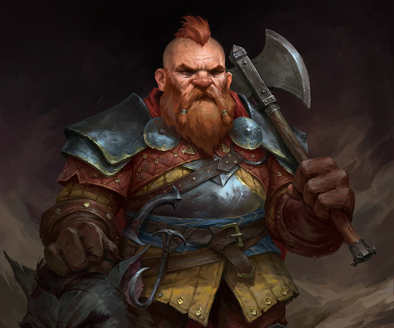 Fantasy, Dwarf, HD wallpaper | Peakpx