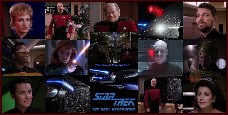 Star Trek The Next Generation The Best Of Both Worlds Part One The Best Of Both Worlds Hd Wallpaper Peakpx