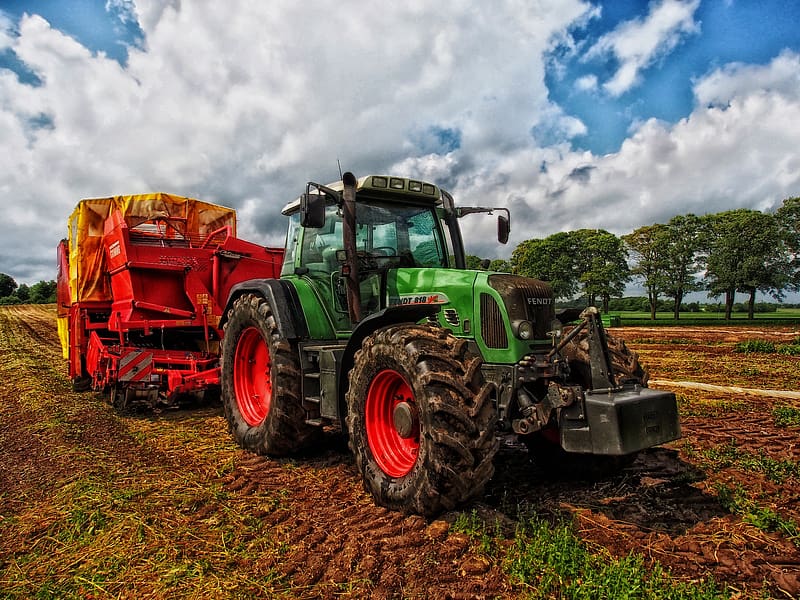 Farm, Tractor, Vehicles, Fendt Tractor, HD wallpaper