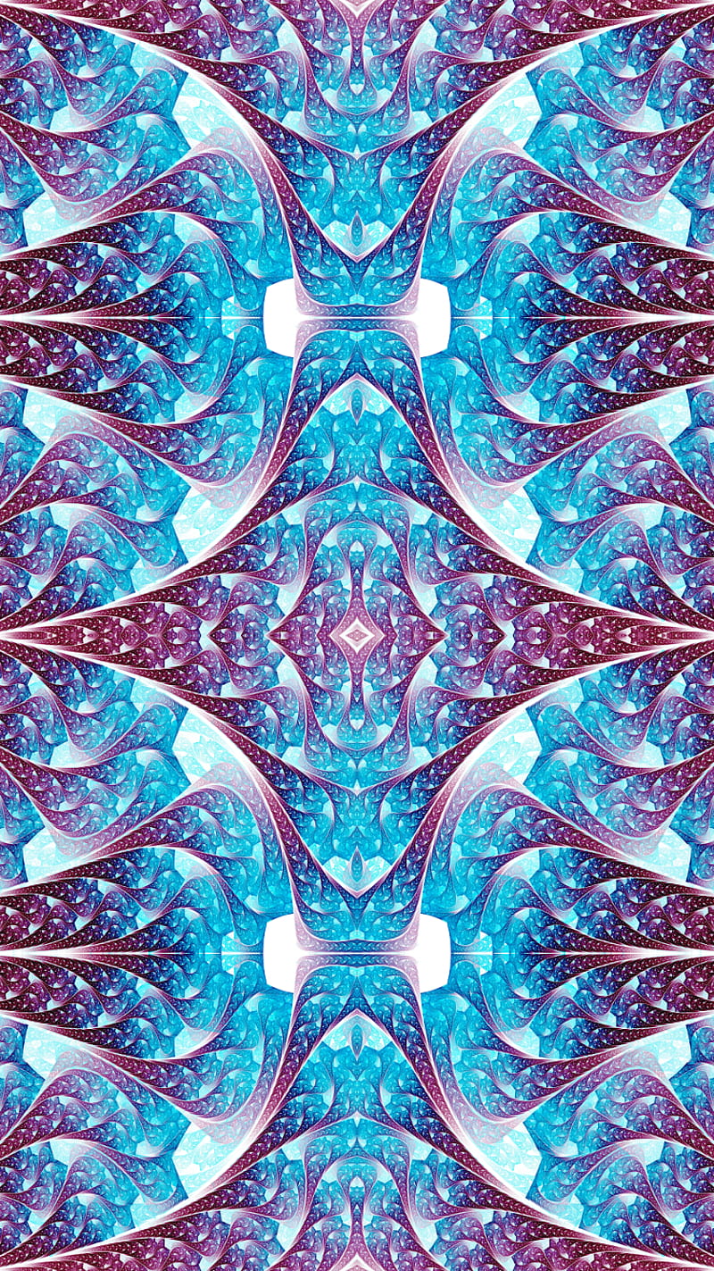 Abstract Rain i6, best, blue, drops, fractal, mmmatus, symmetic, water, white, HD phone wallpaper