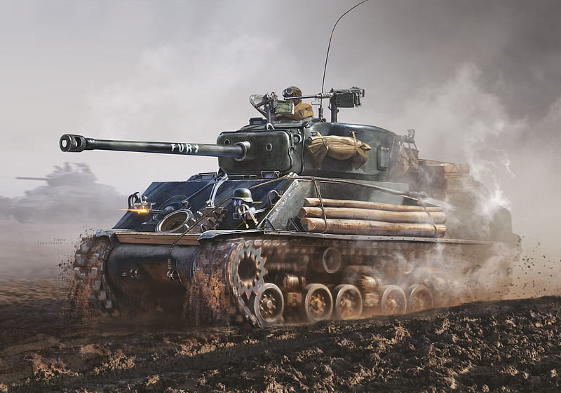 Tanks, M4 Sherman, Tank, HD wallpaper