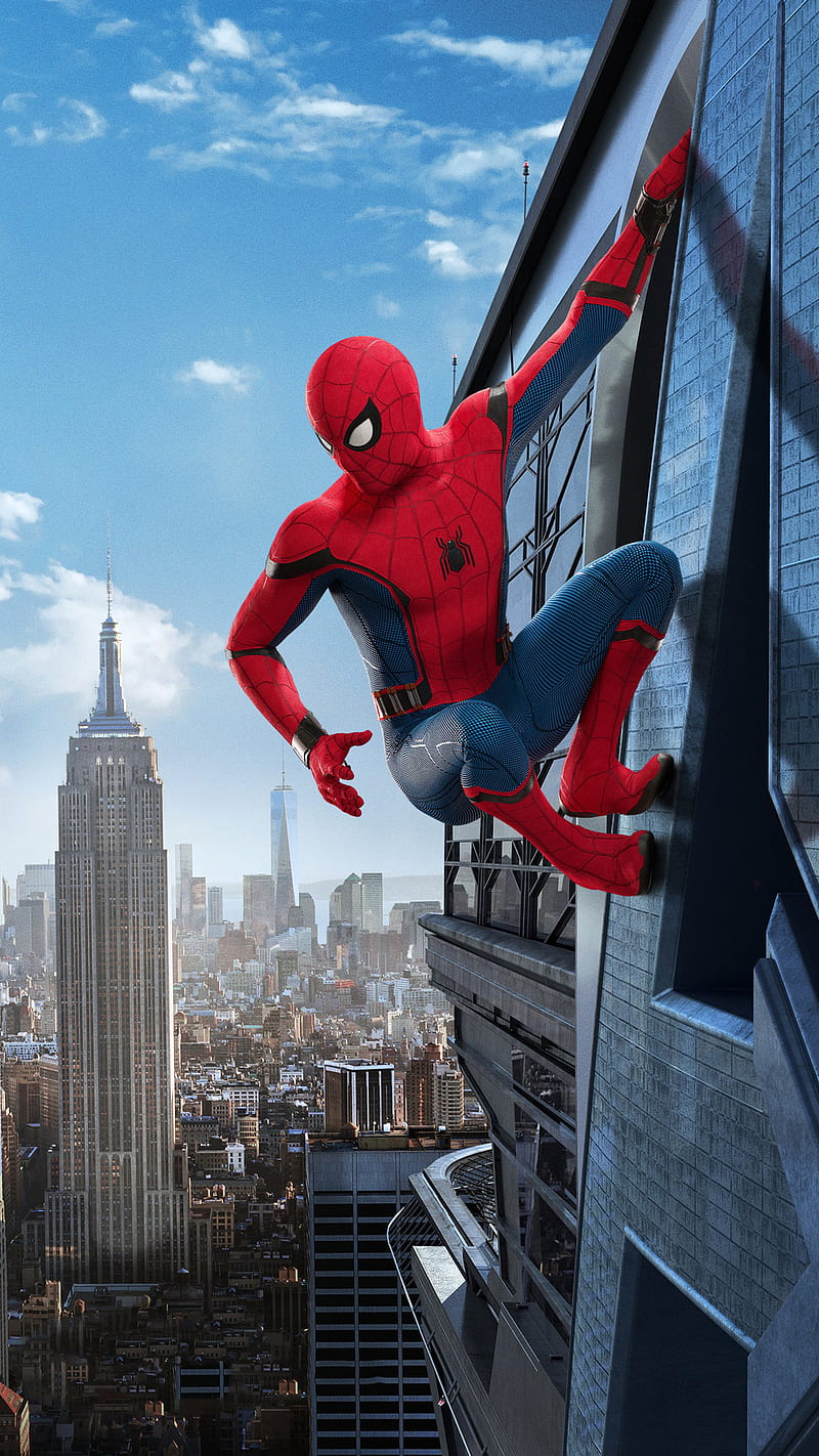Spiderman Homecoming, hero, movie, HD phone wallpaper