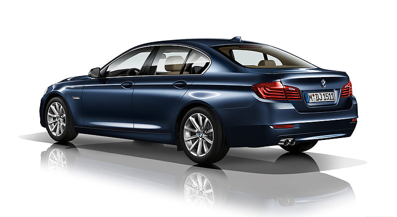 2014 BMW 5-Series Modern Line - Rear , car, HD wallpaper