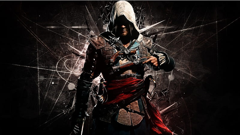 Assassins Creed 4 bandera negro, Fondo de pantalla HD | Peakpx