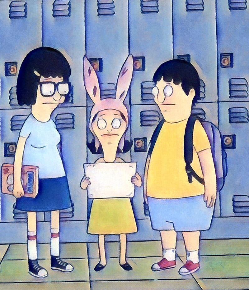 Look Belcher Bobs Burgers Gene Louise Tina Hd Mobile Wallpaper