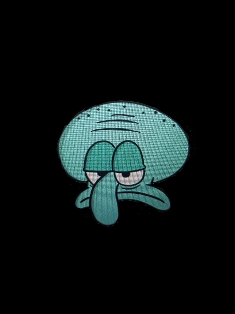 Sad Squidward, aesthetic, sad aesthetic, spongebob, HD phone wallpaper