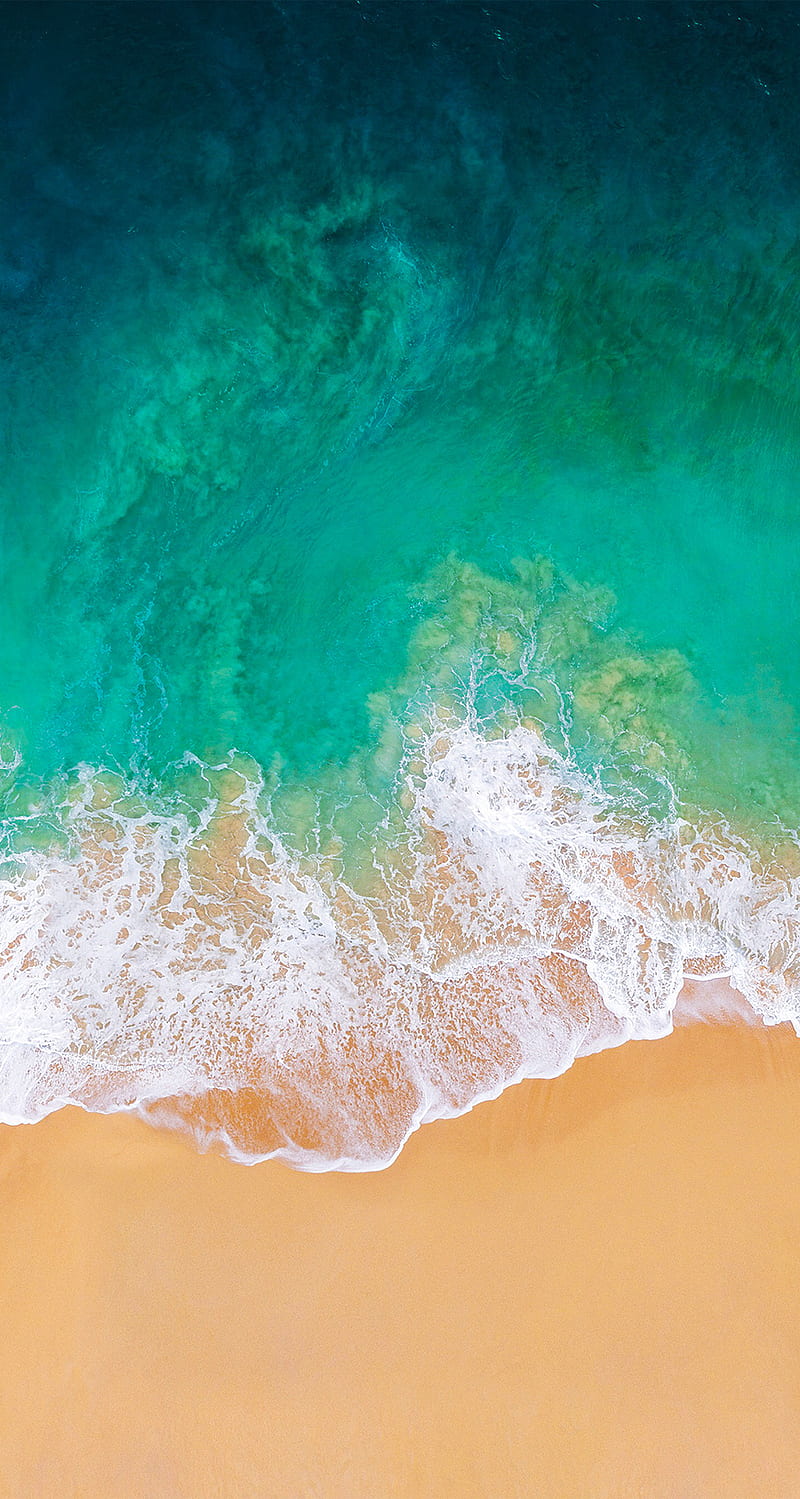 I phone , apple, beach, black, iphone, iso, ocean, phone, sea, sky, tropical, HD phone wallpaper