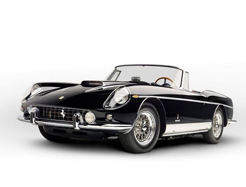 14 of the Most Expensive Cars Sold at Auctions in 2015, Classic, Conv, Black, Ferrari, HD wallpaper