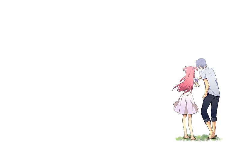 Anime, Yui (Angel Beats!), Angel Beats!, Hinata Hideki, HD wallpaper