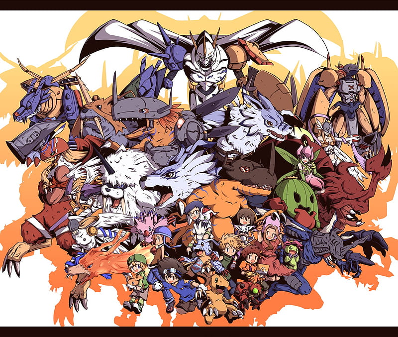 Digimon Evolution Wallpapers - Wallpaper Cave