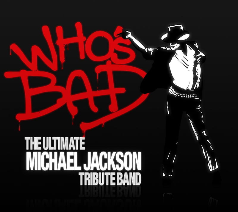 Michael Jackson Mj, black, king, star, tributeband, white, HD wallpaper