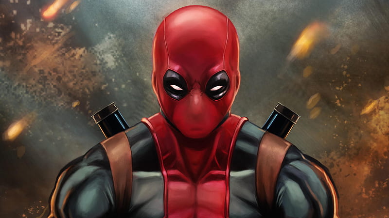 Deadpool New Artworks, deadpool, superheroes, artwork, digital-art, HD wallpaper