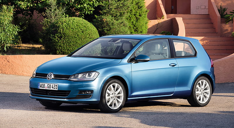 2013 Volkswagen Golf 7 (vii) - Front, car, HD wallpaper | Peakpx