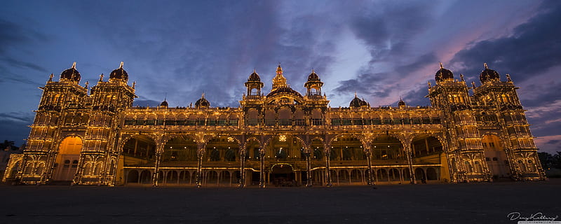 Mysore Palace Ultra Background for U TV : & UltraWide & Laptop : Multi Display, Dual Monitor : Tablet : Smartphone, HD wallpaper