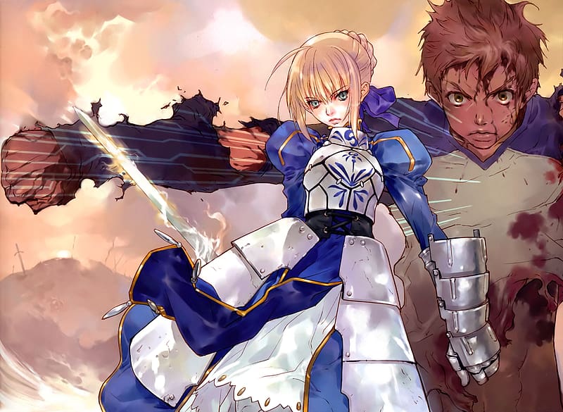 Anime, Saber (Fate Series), Fate/stay Night, Shirou Emiya, Fate Series ...