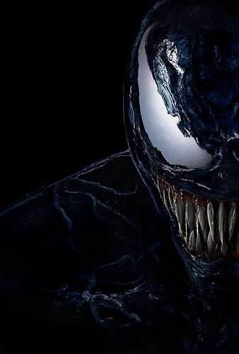 Venom movie marvel, avengers, spider, man, HD phone wallpaper