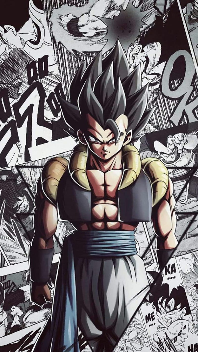 Goku Wallpaper 4K, Fusion attack, Dragon Ball Z