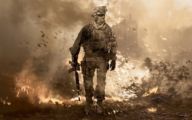 Call of Duty Modern Warfare, game, 1, HD wallpaper