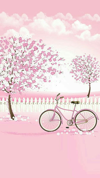 Pink bicycle online