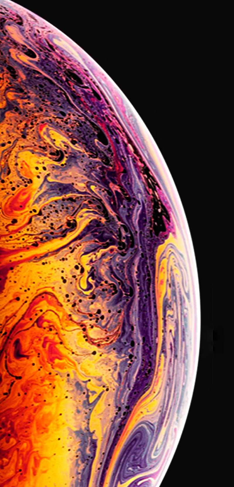 iPhone Xs Max, apple cosmos, 2018, xr, color, earth, HD phone wallpaper