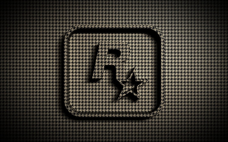 Rockstar logo, grand theft auto, gta, HD wallpaper