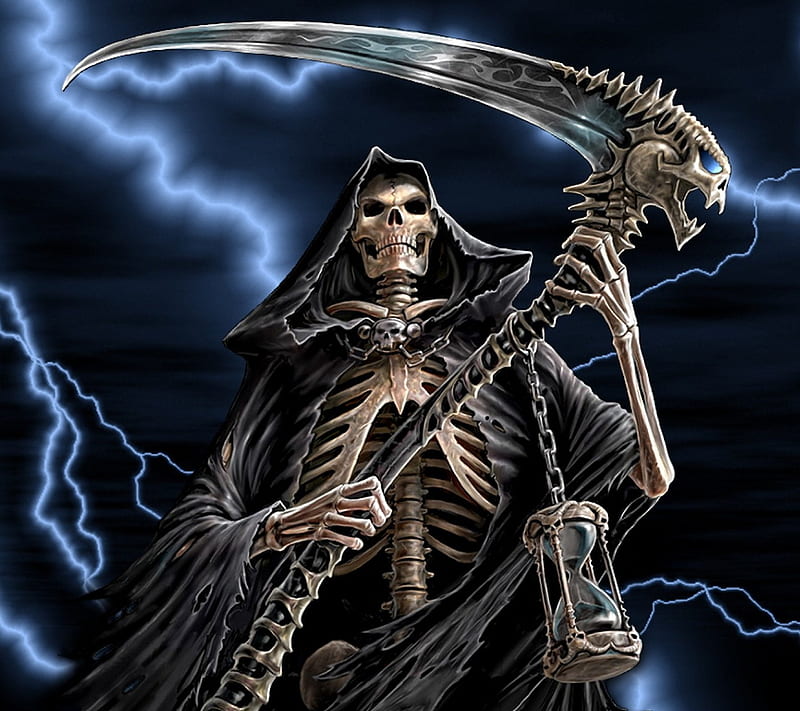 Reaper Skeleton, HD wallpaper